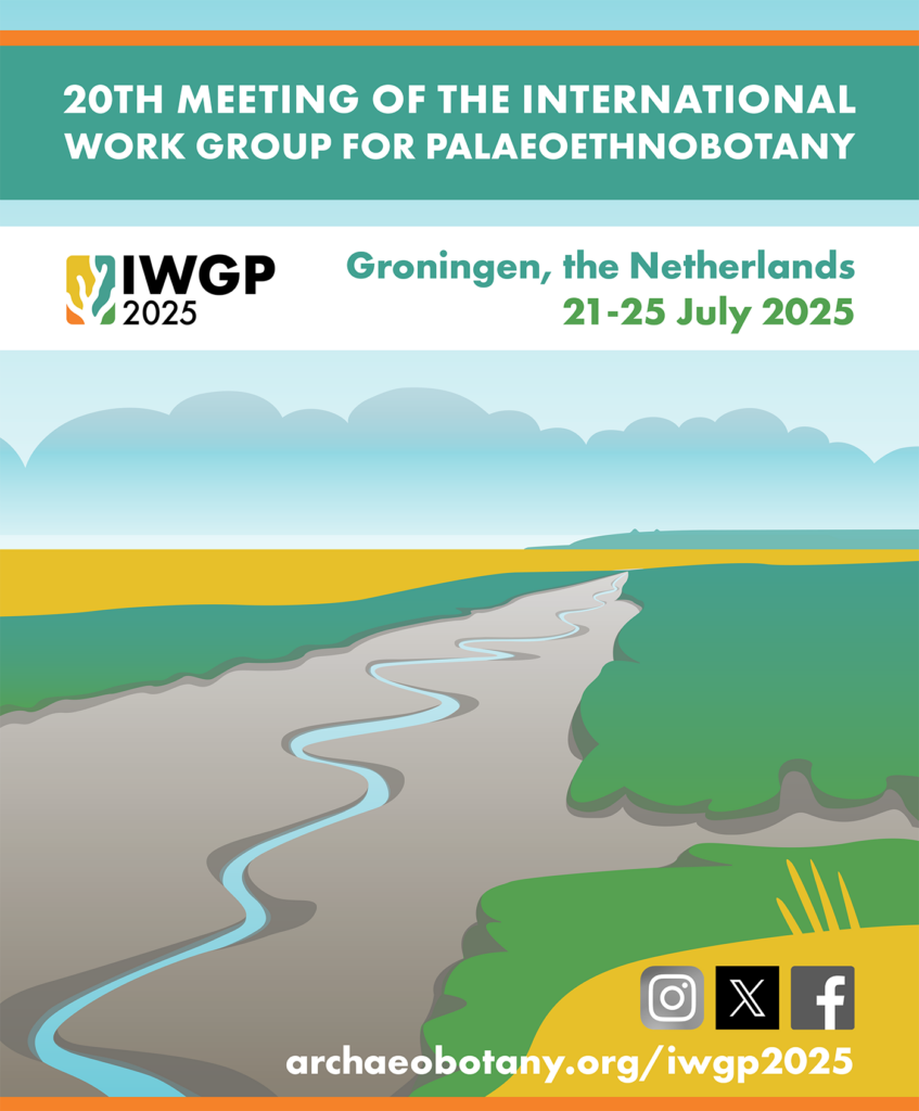 Poster voor een congres voor archeobotanisten.